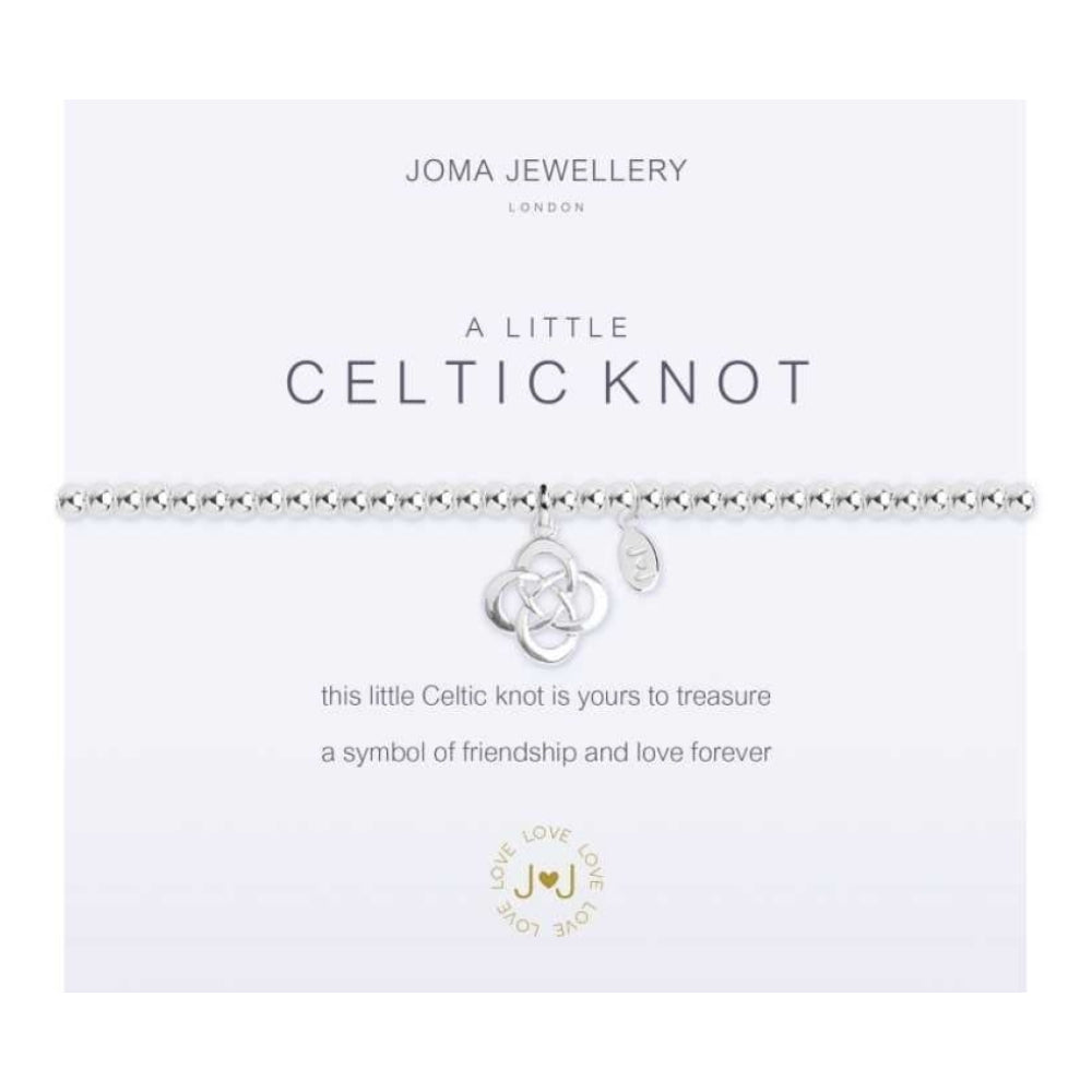 A Little | Celtic Knot | Silver | Bracelet | 17.5cm Stretch