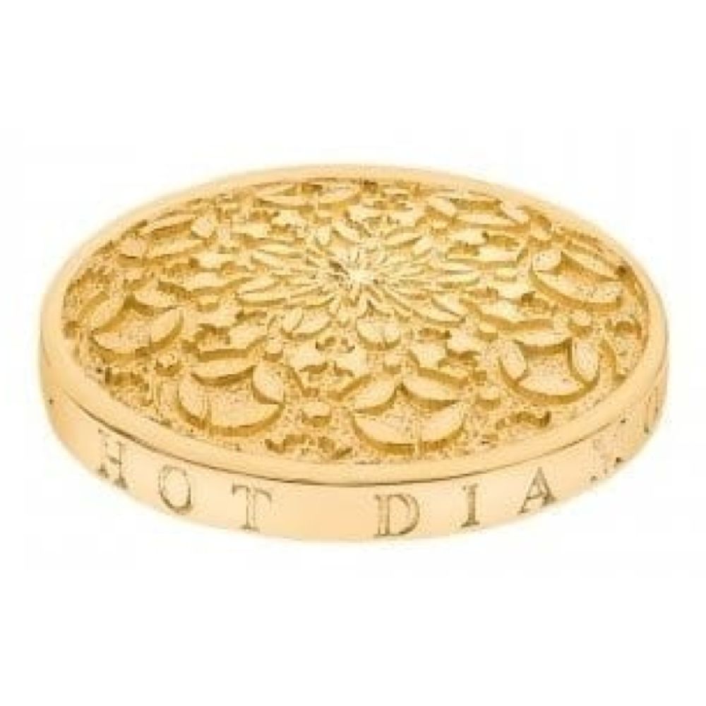 25 mm Gold Plated Mystical Map Coin