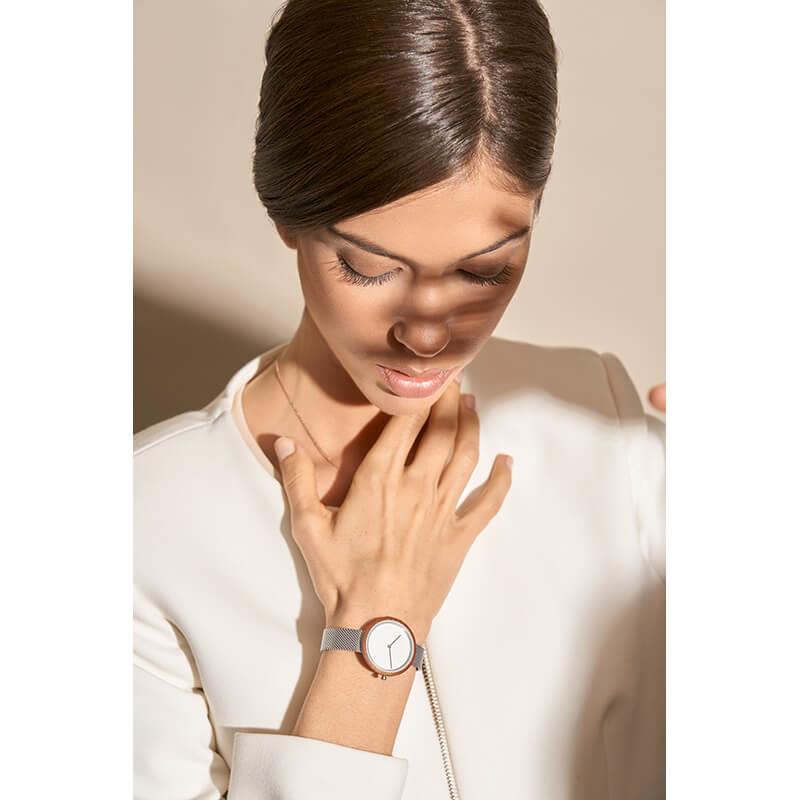 TRAE LILLE - STEEL Ladies Ultra Slim Watch