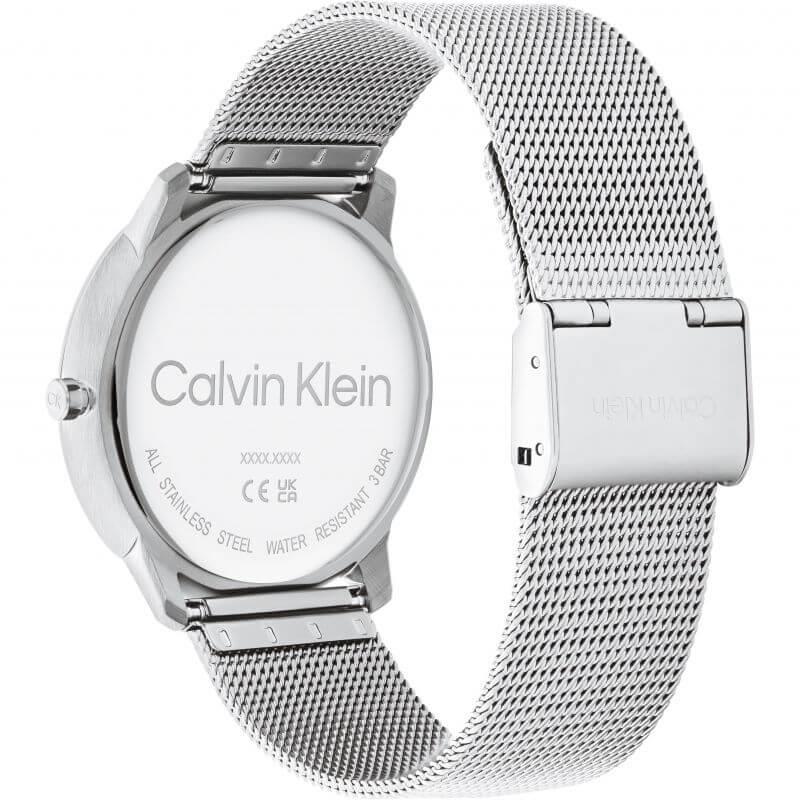Iconic Blue CK Dial & Steel Mesh Strap Watch
