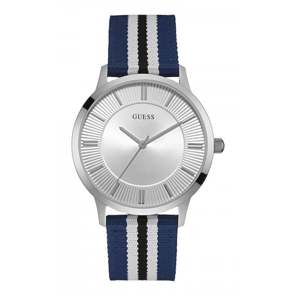Silver Plated Stainless Steel Gents Analog Watch