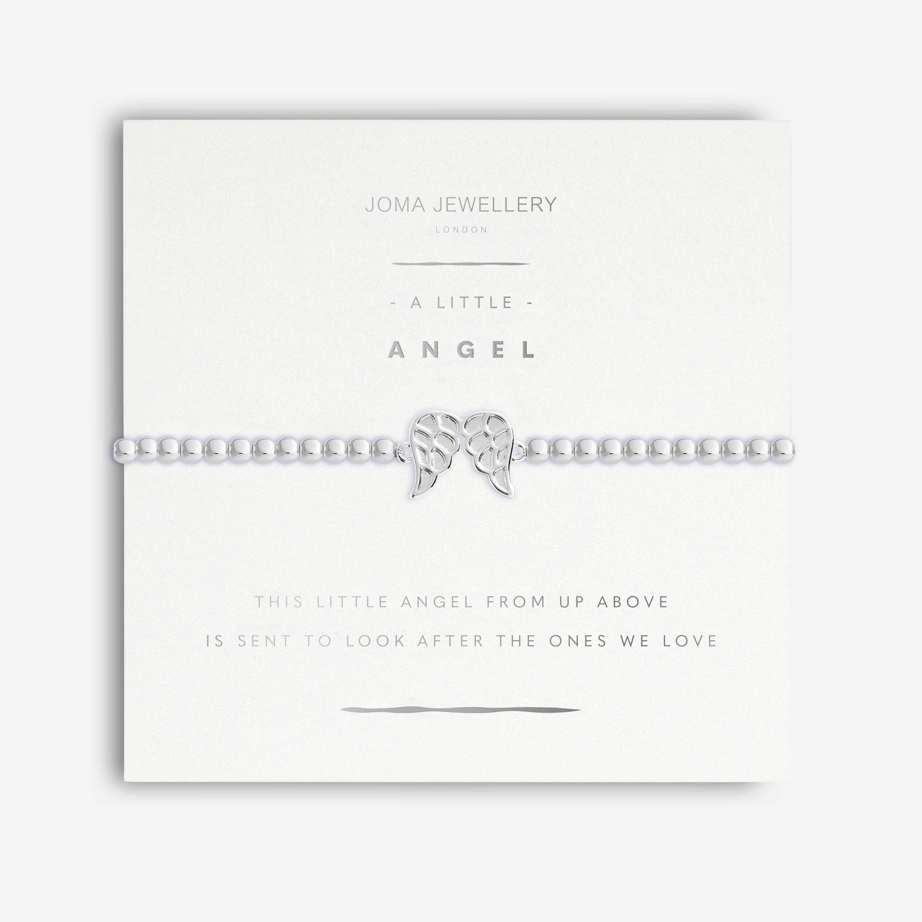Radiance A Little | Angel | Silver | Bracelet | 17.5cm Stretch