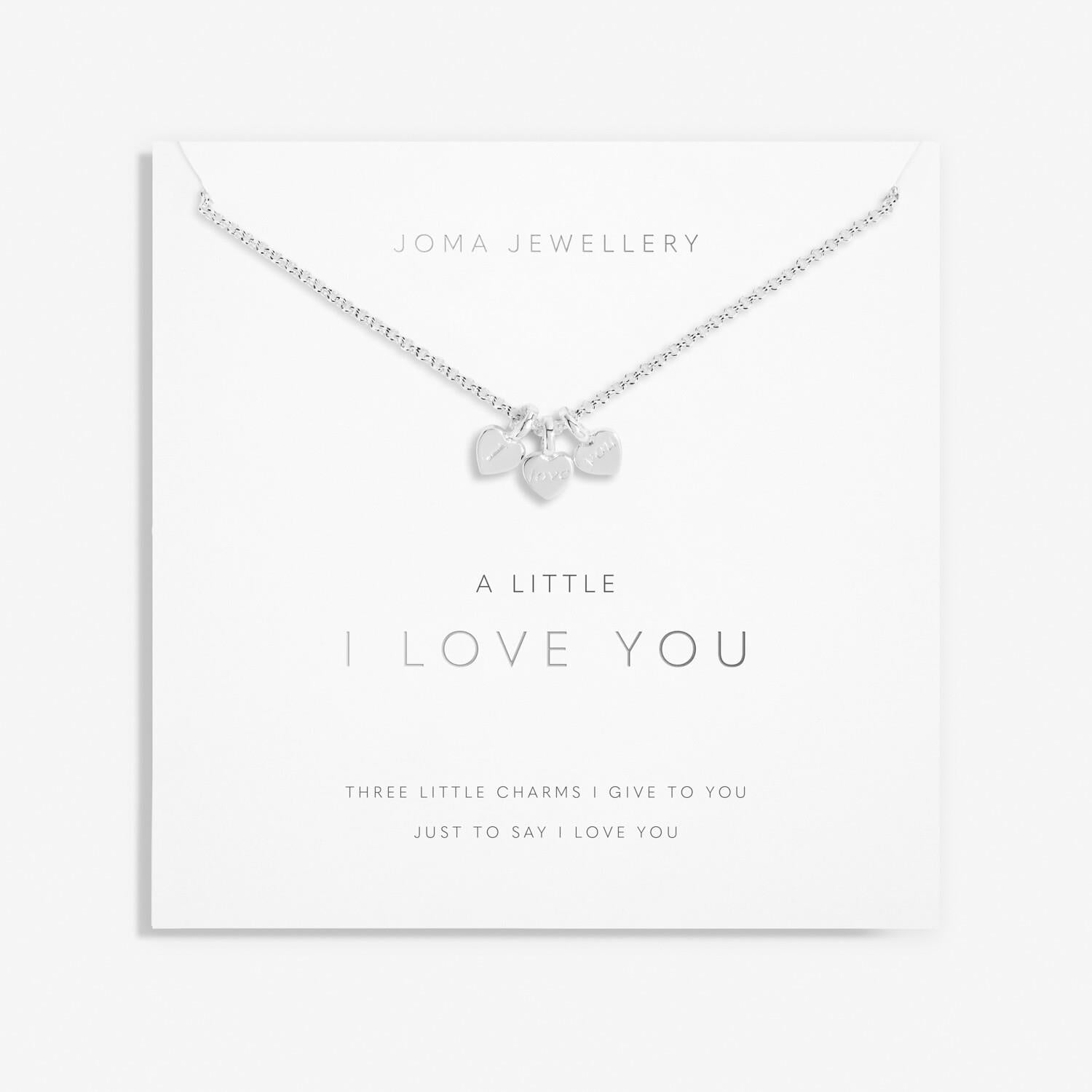 A Little 'I Love You' Necklace