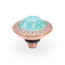 TONDO Deluxe (RG/P) 9mm Silky Sage Delite Ring Top