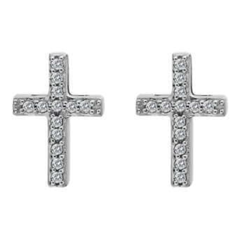 Striking Cross Earrings