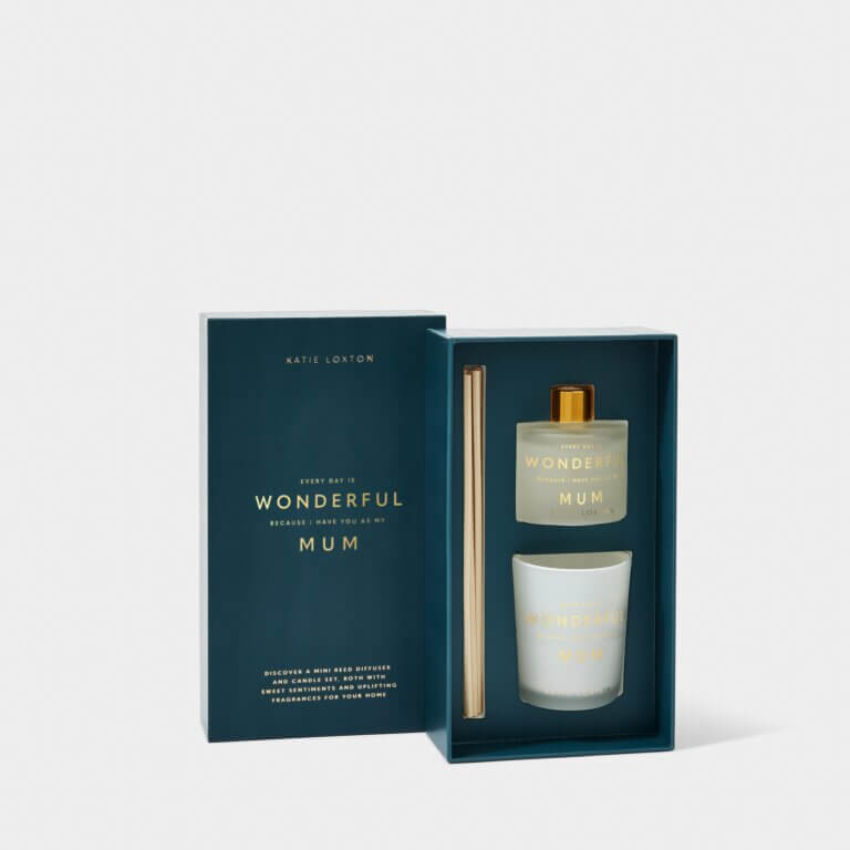 Sentiment Mini Fragrance Set | Every Day Is Wonderful Because I Have You As My Mum | English Pear And White Tea