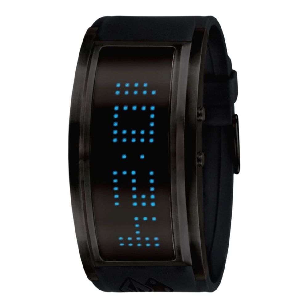 Men's Guru Watch With Black Rubber Strap