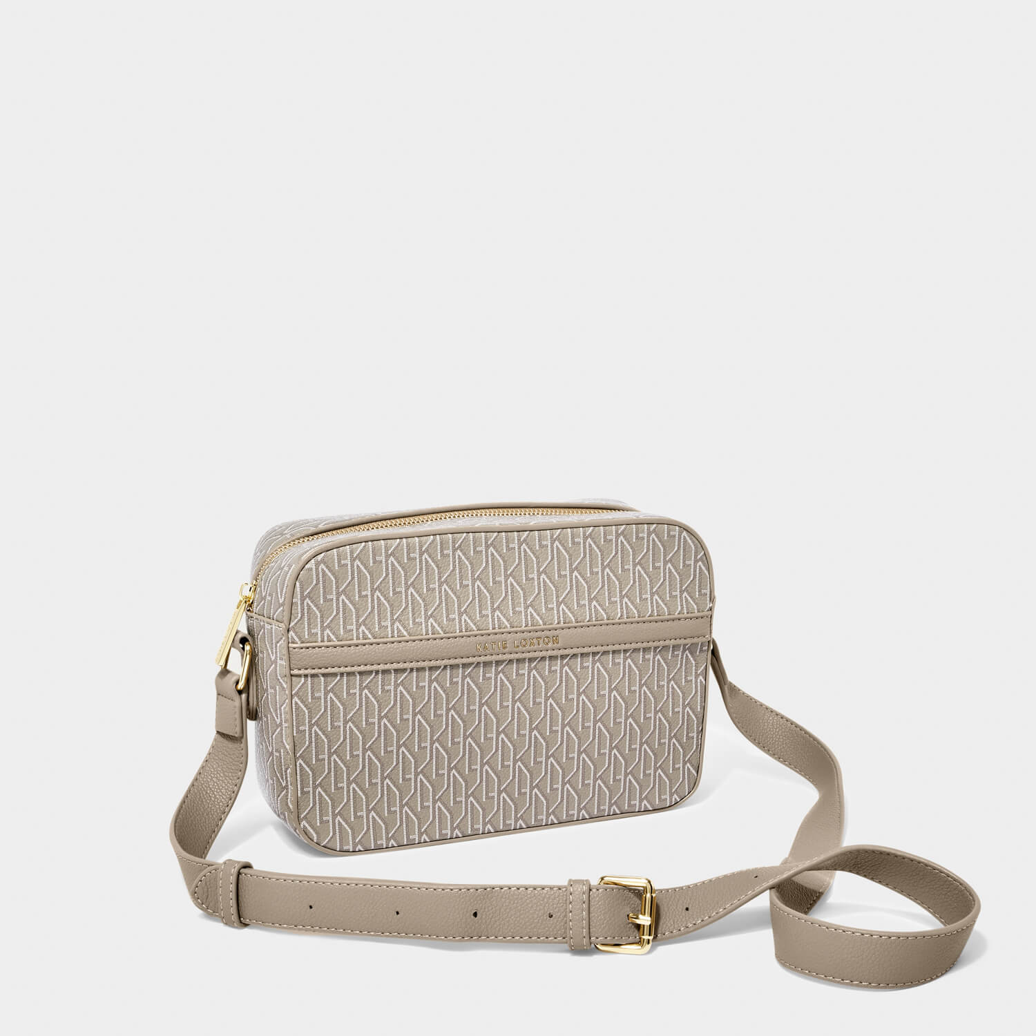 Signature Crossbody Bag Taupe