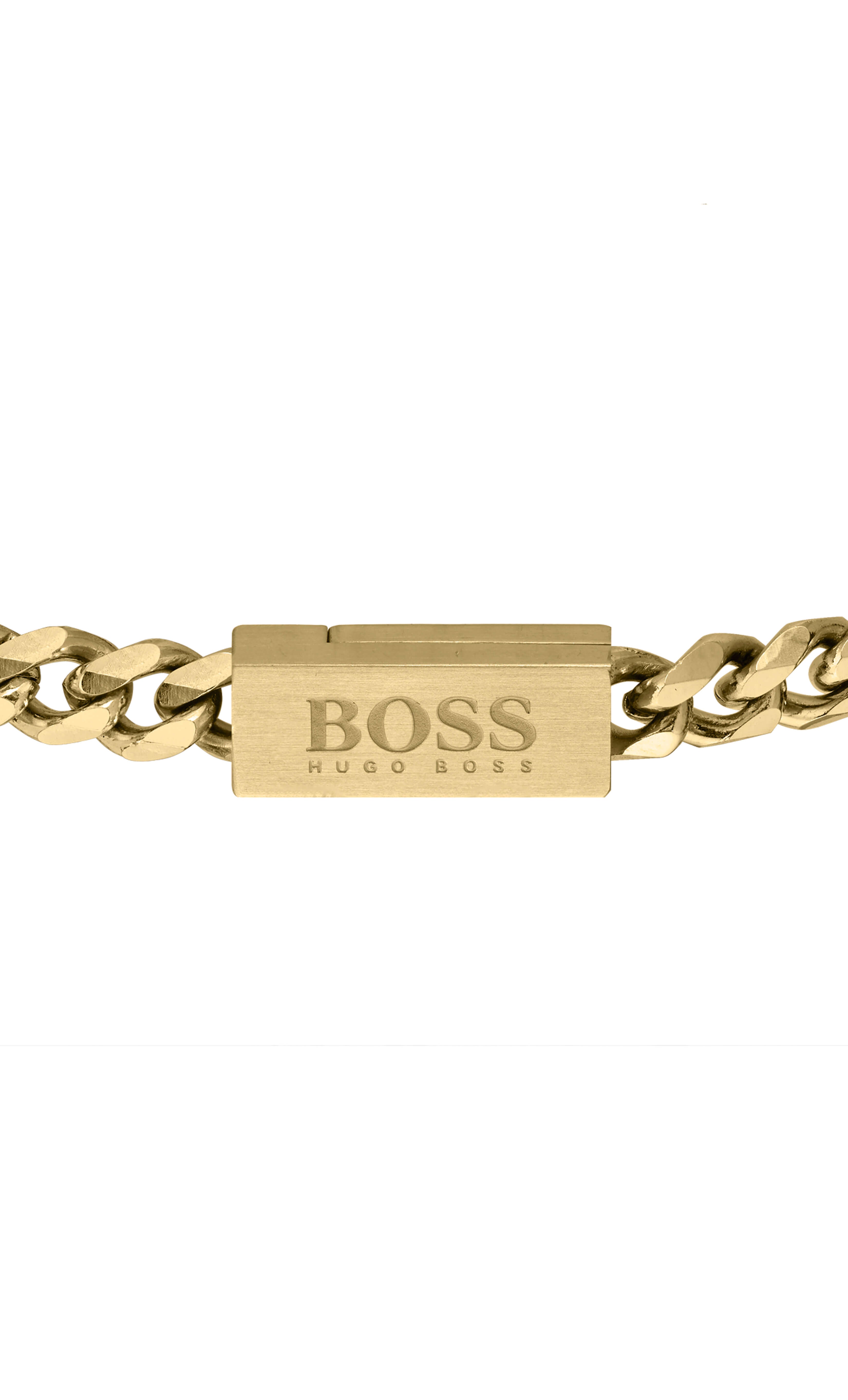 Gold Plated Chain Bracelet For Him