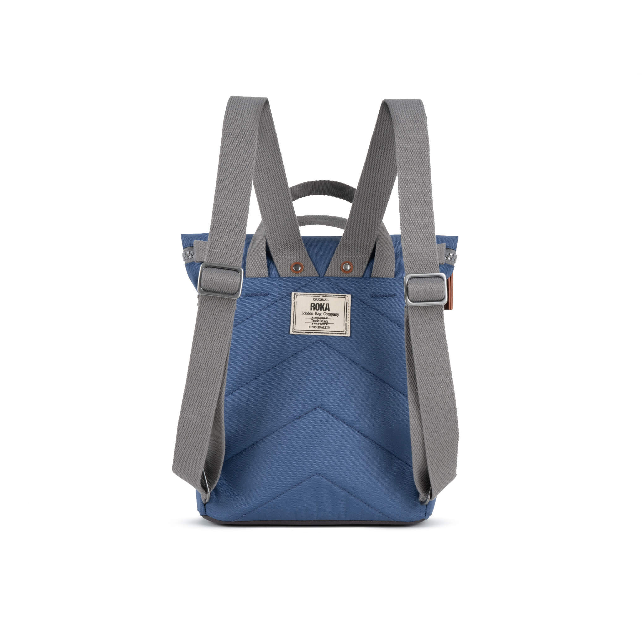 Finchley A Small Sustainable Canvas Burnt Blue