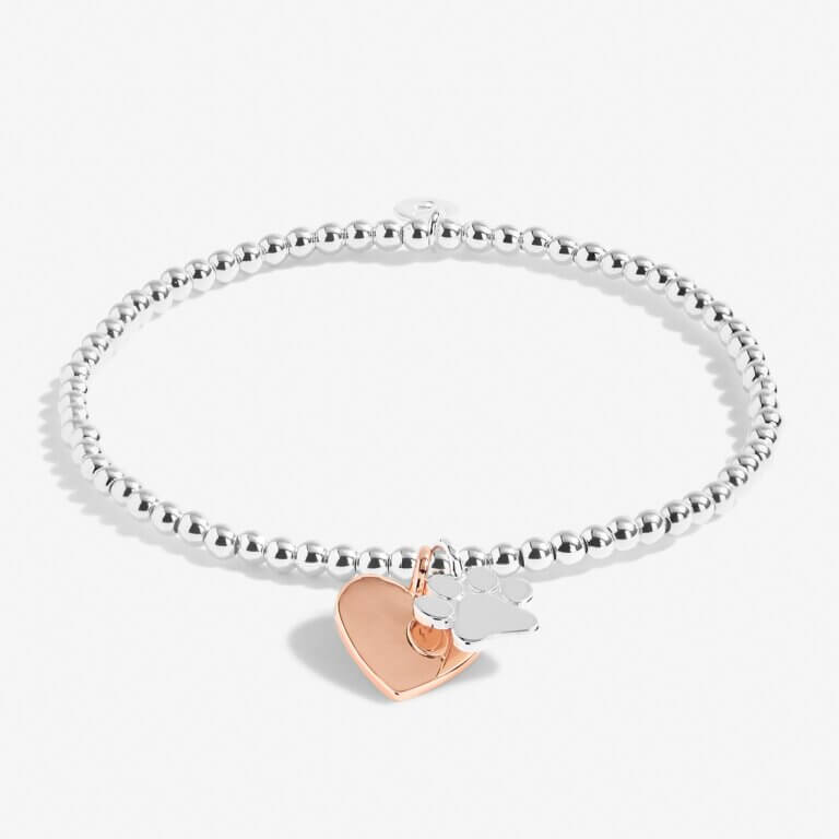 A Little | Puppy Love | Silver | Bracelet | 17.5cm Stretch
