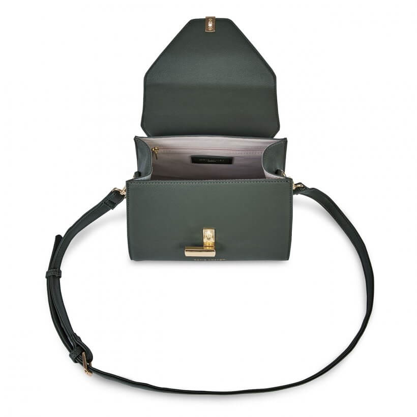 Casey Top Handle Bag | Sustainable Style | Khaki