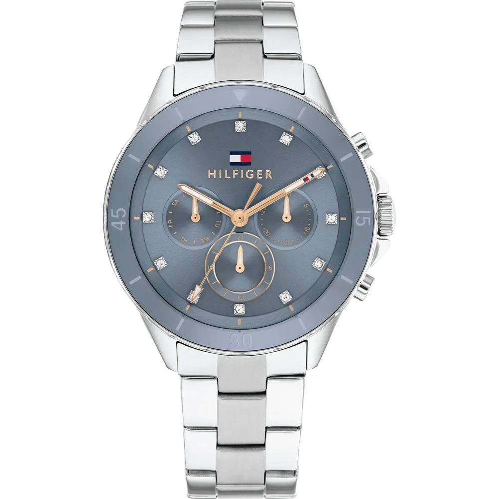 Mellie Blue Dial & Stainless Steel Bracelet Strap