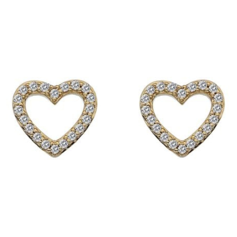 Ripple Earrings - Yellow Gold