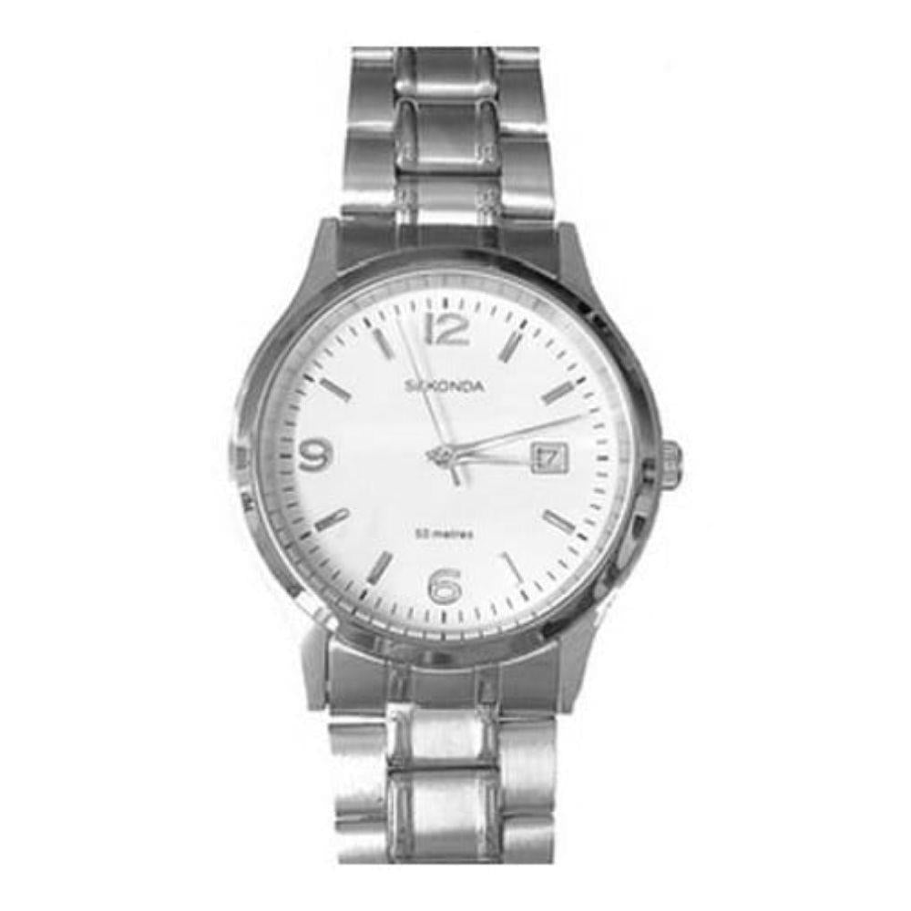 Gents stainless steel wristwatch