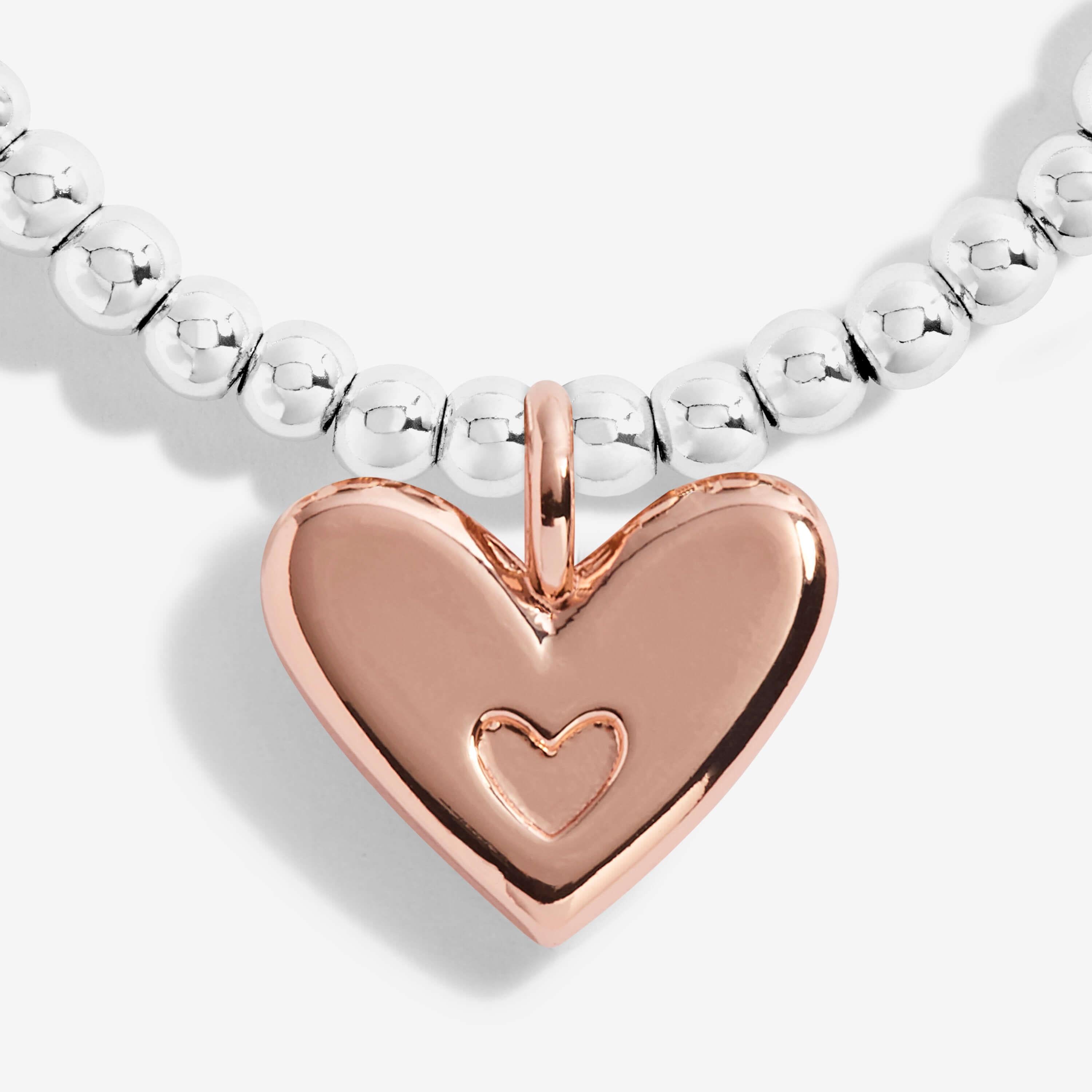 A Little | Like Mummy Like Daughter | Silver | Bracelet | 15.5cm Stretch