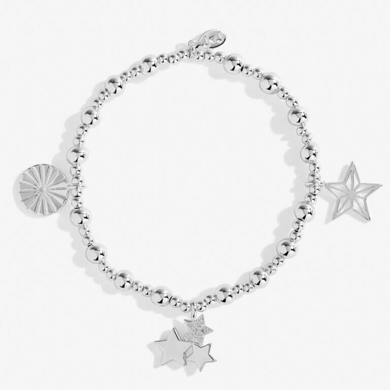 Life's A Charm | Congratulations | Silver | Charm Bracelet | 17.5cm Stretch