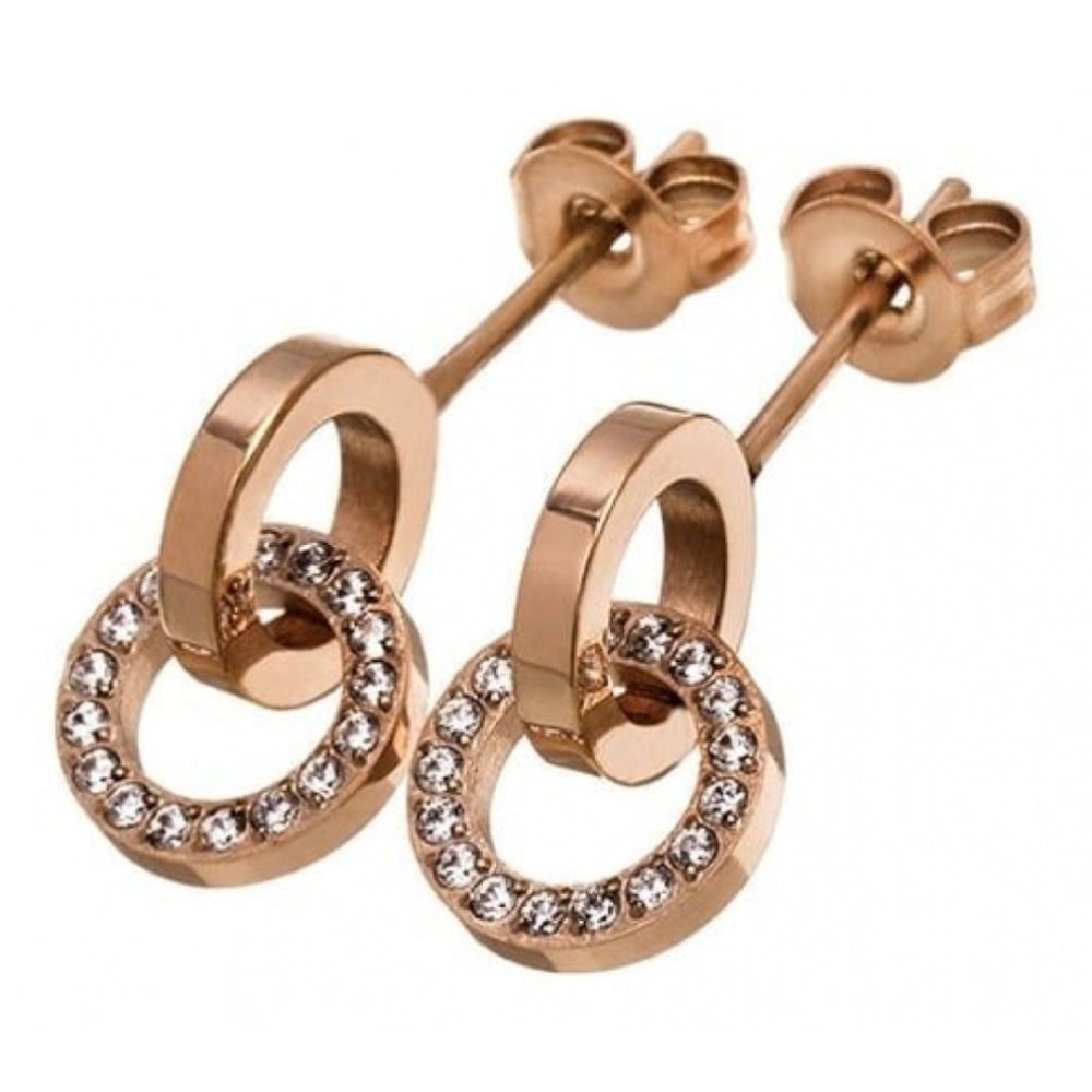 Tomorrow Earrings Rose Gold