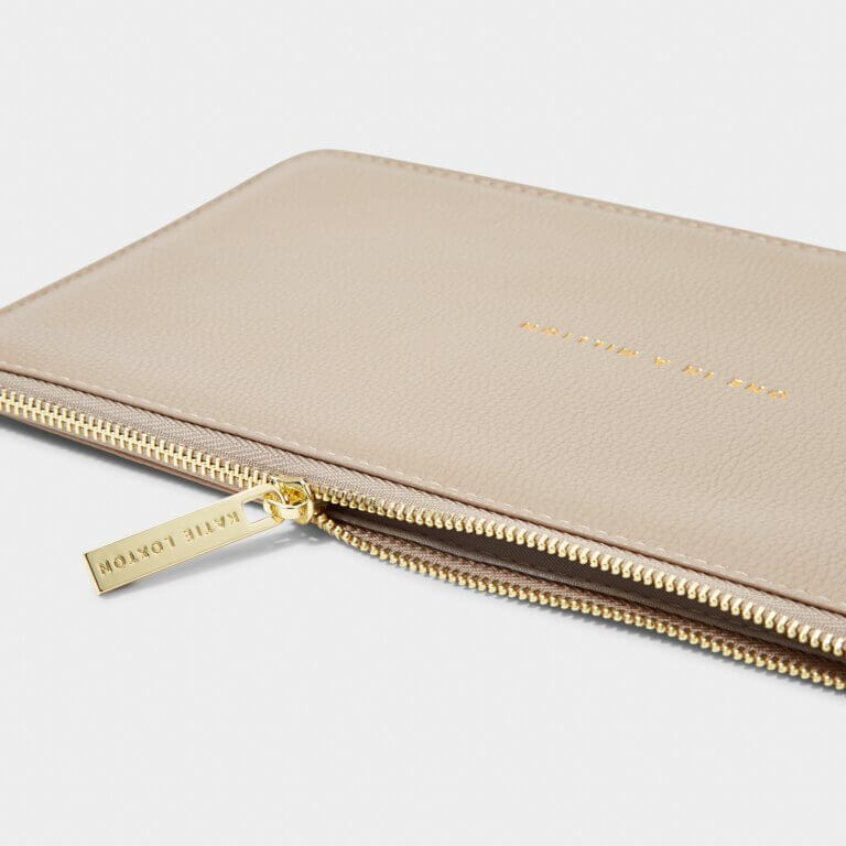 Slim Perfect Pouch | One In A Million | Light Taup