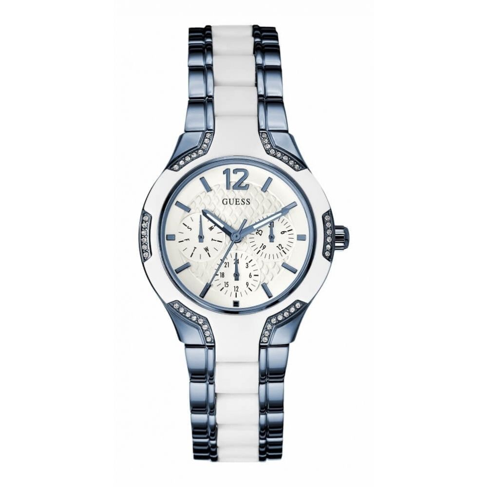 Stainless Steel Day Date Ladies Wristwatch