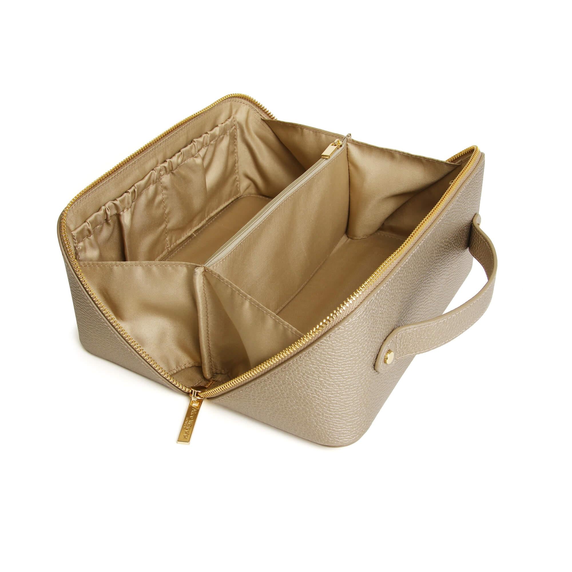 London Train Case In Bronze