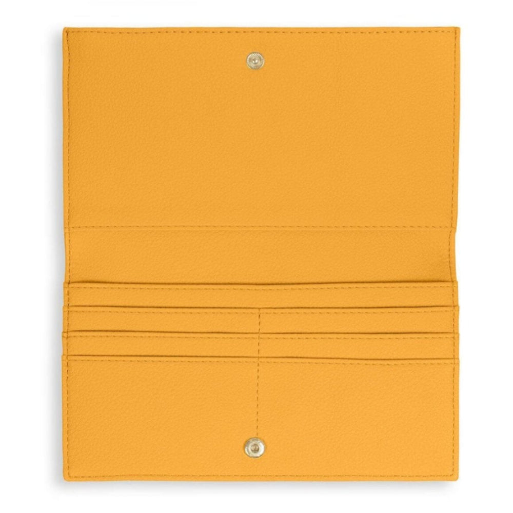 Alise Soft Pebble Purse | Ochre | 11 X 19cm
