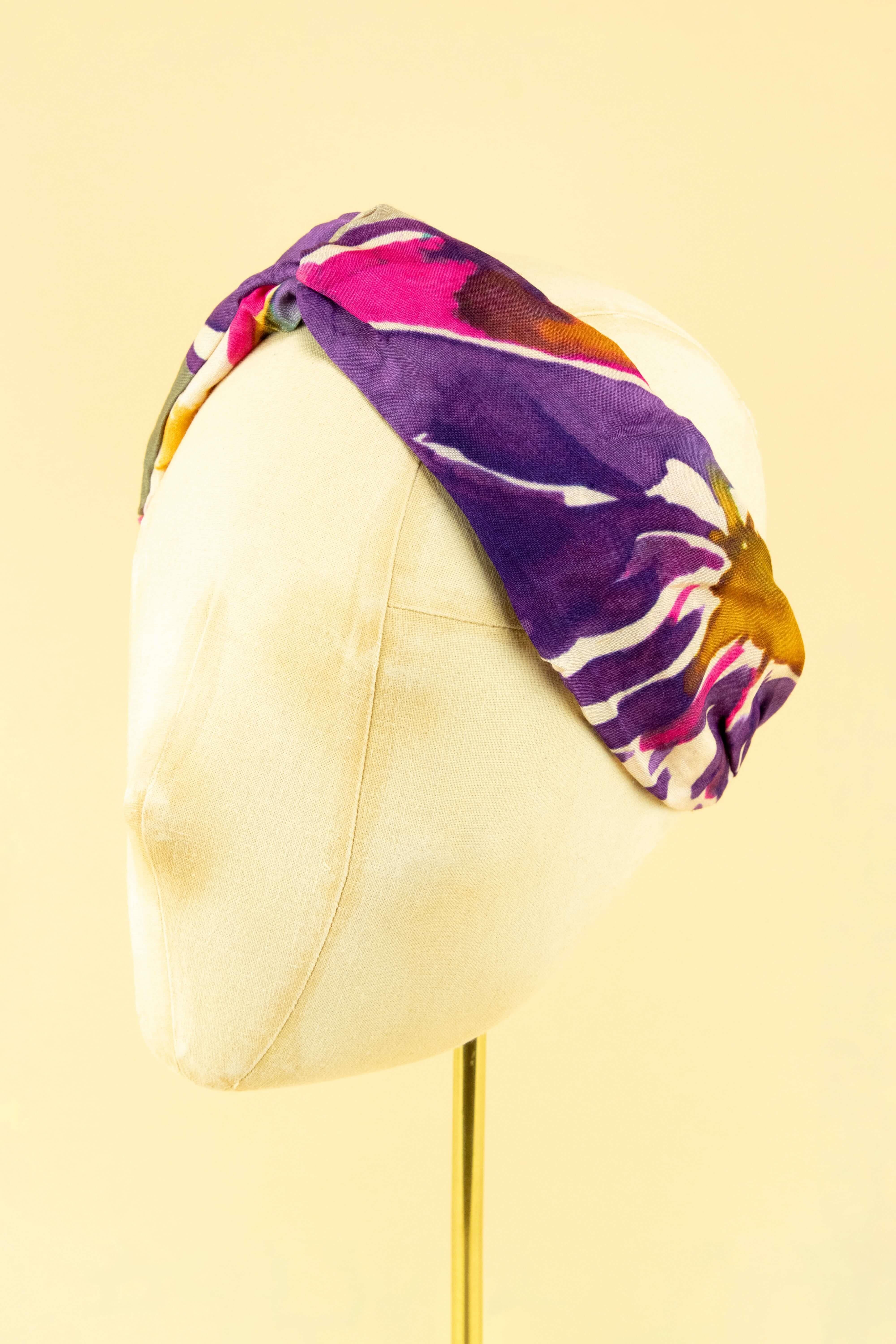 Orchid Headband- Denim
