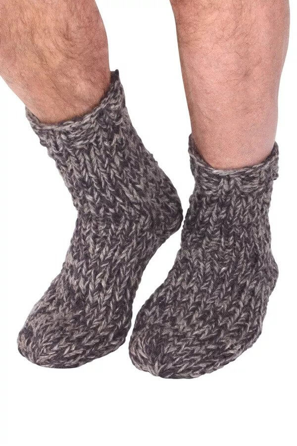 Donegal Sofa Socks-Charcoal