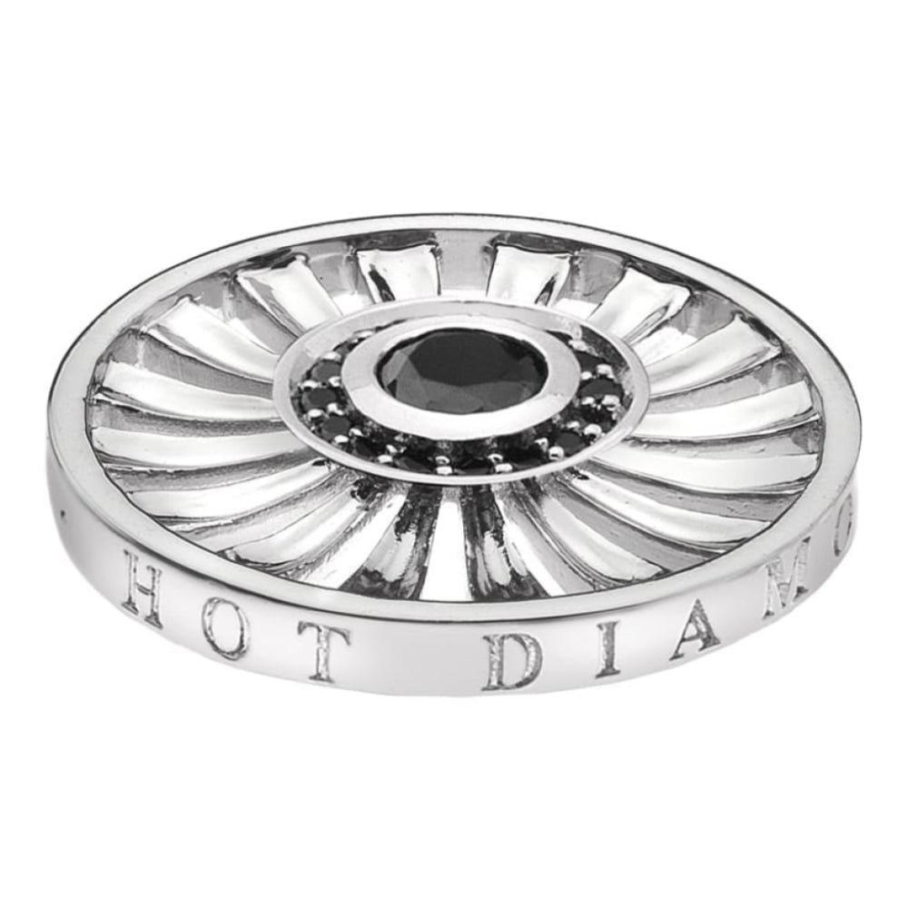 Art Deco Sunrise Coin - 25 mm