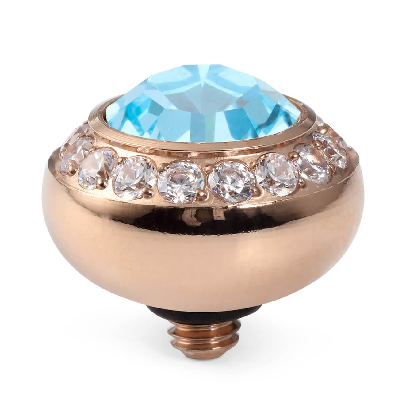 Tondo Deluxe (Rg/P) 10mm Aqua Bohemica Top