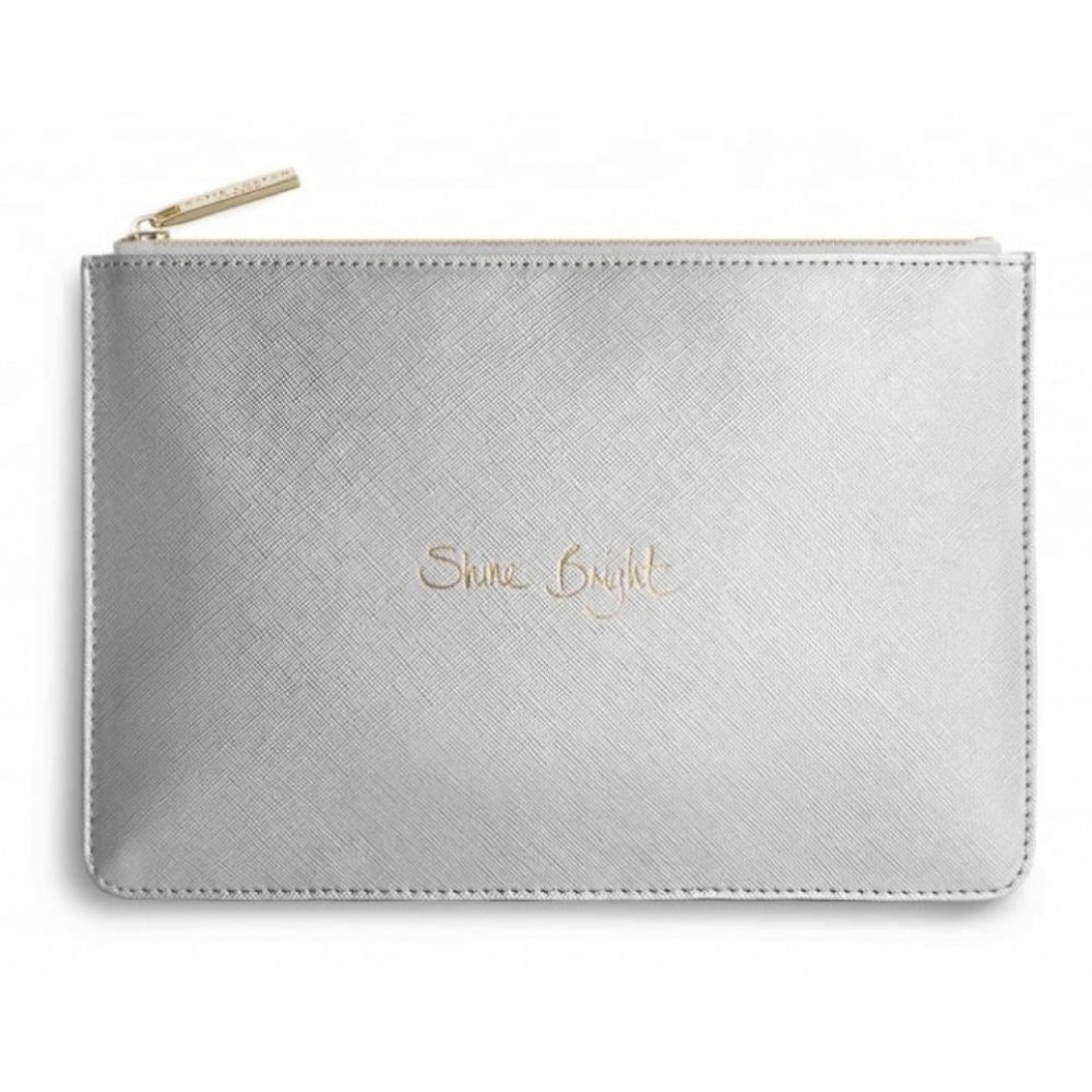 Perfect Pouch - Shine Bright - Metallic Silver