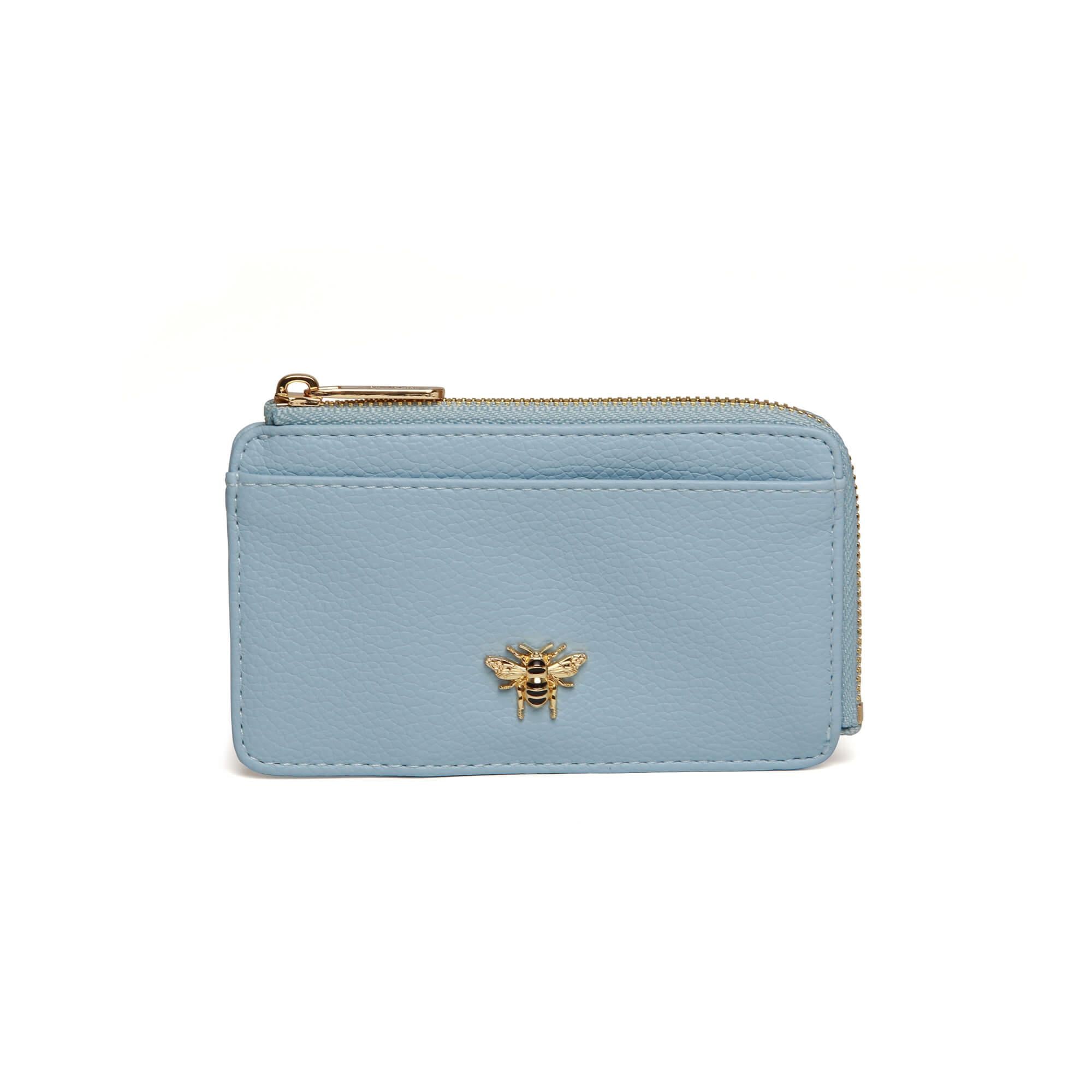 Bath Coin Purse In Pastel Blue
