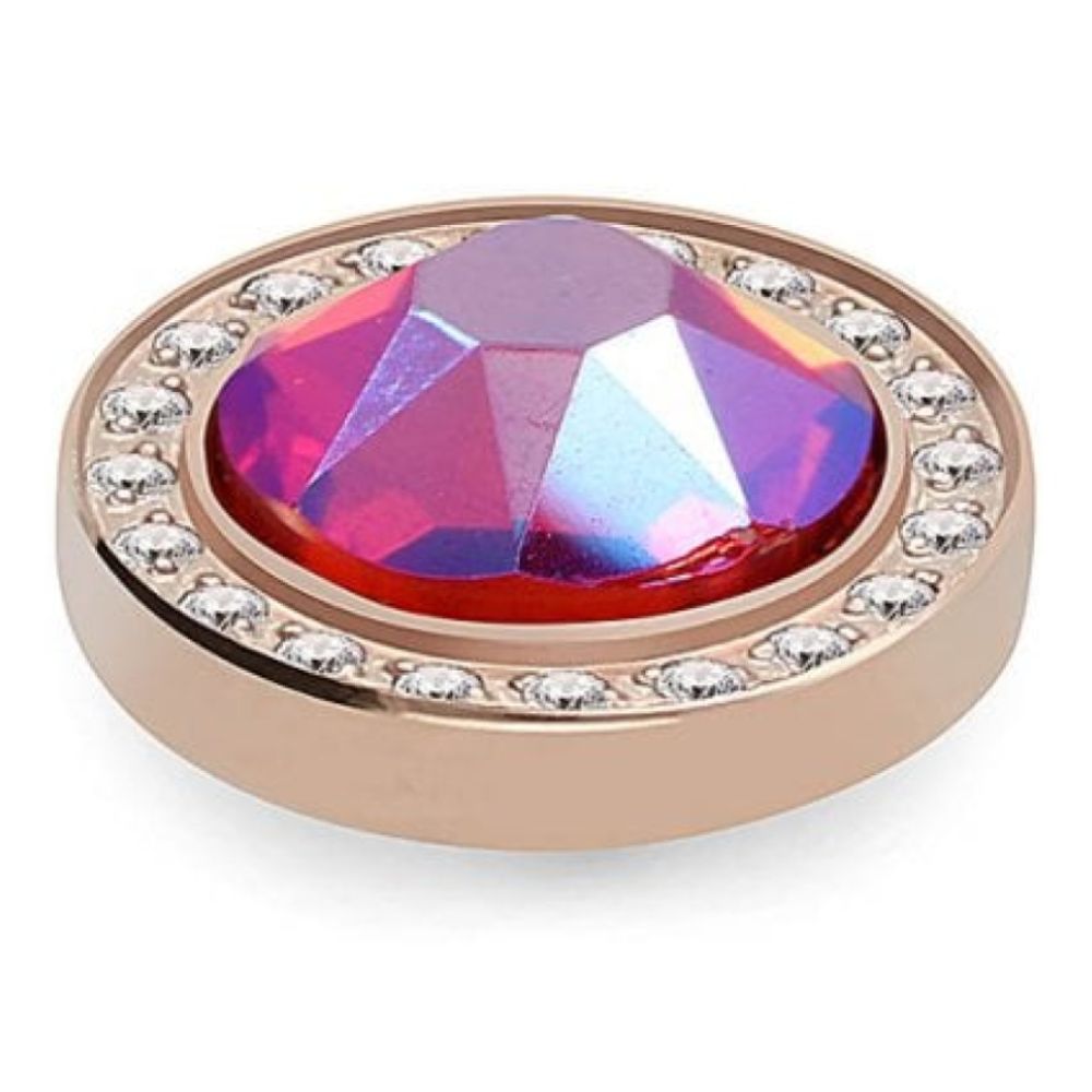 10.5mm Interchangeable Canino Deluxe Hyacinth Shimmer Crystal Top in RG