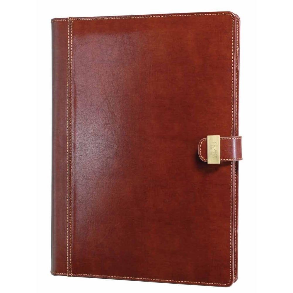 Brown Leather A4 Document Wallet