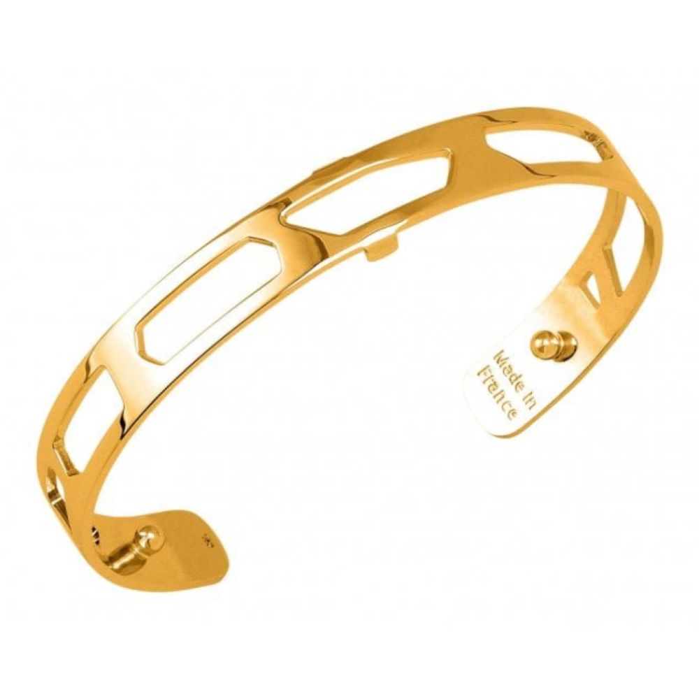 Gold Plated Giraffe Pattern 8mm Cuff