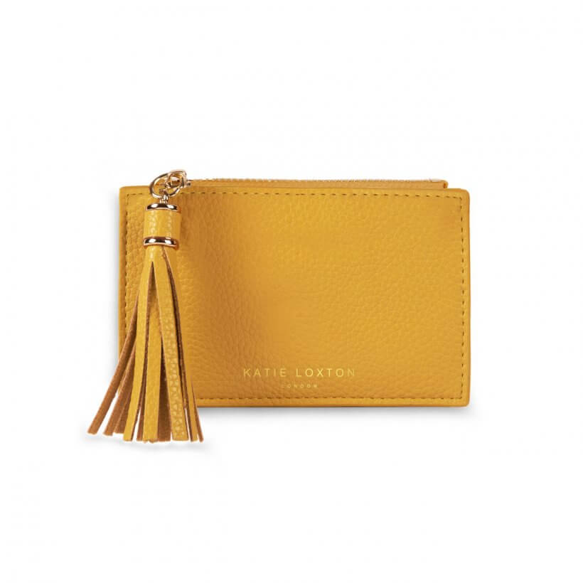 Sophia Tassel Coin/Card Purse | Ochre