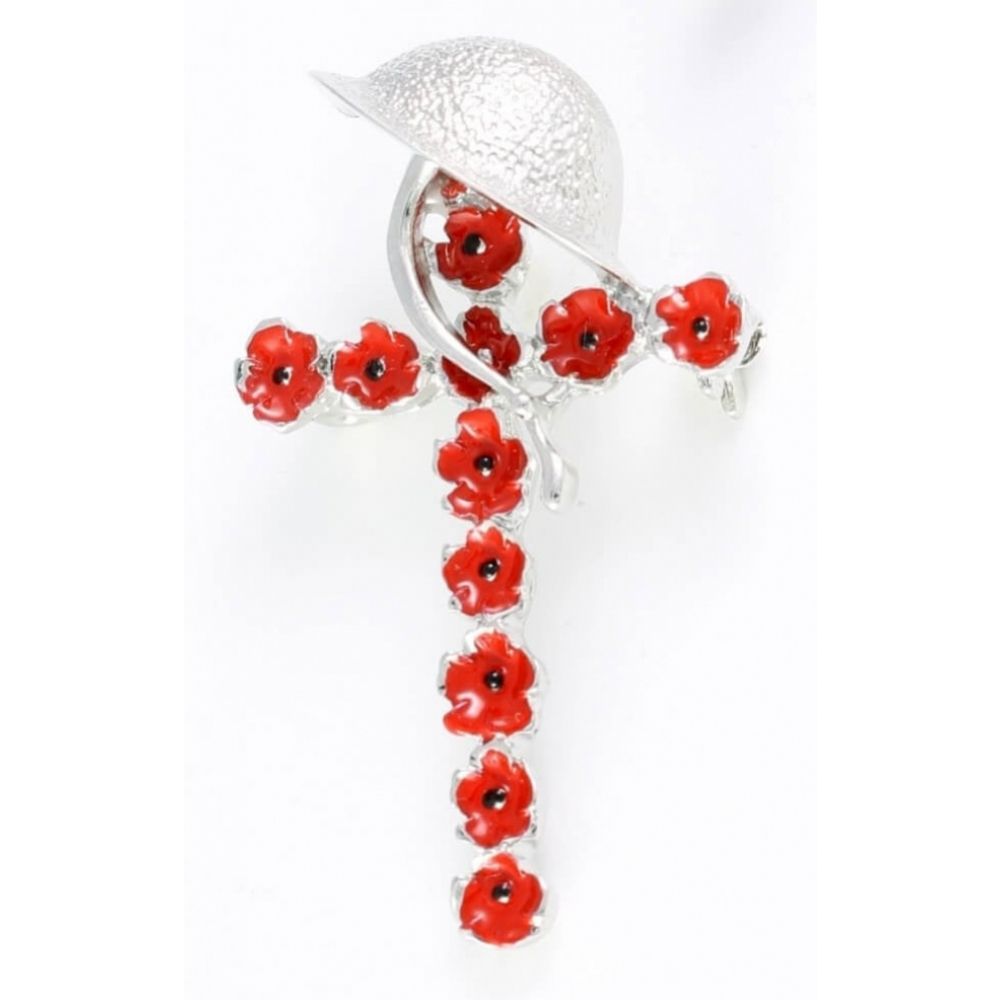 Poppy Cross With Helmet