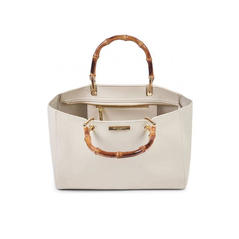 Avery Bamboo Bag | Off White