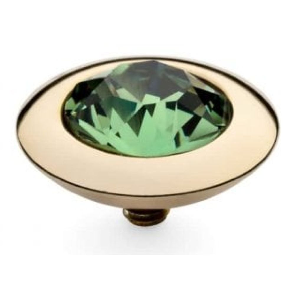 Famosa Gold 13mm Tondo Ring Top Erinite