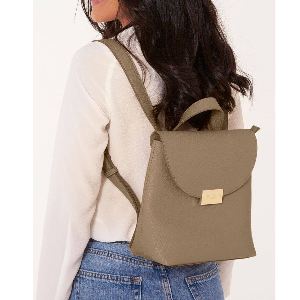 Bailey Backpack | Taupe | 24 X 20 X 11cm