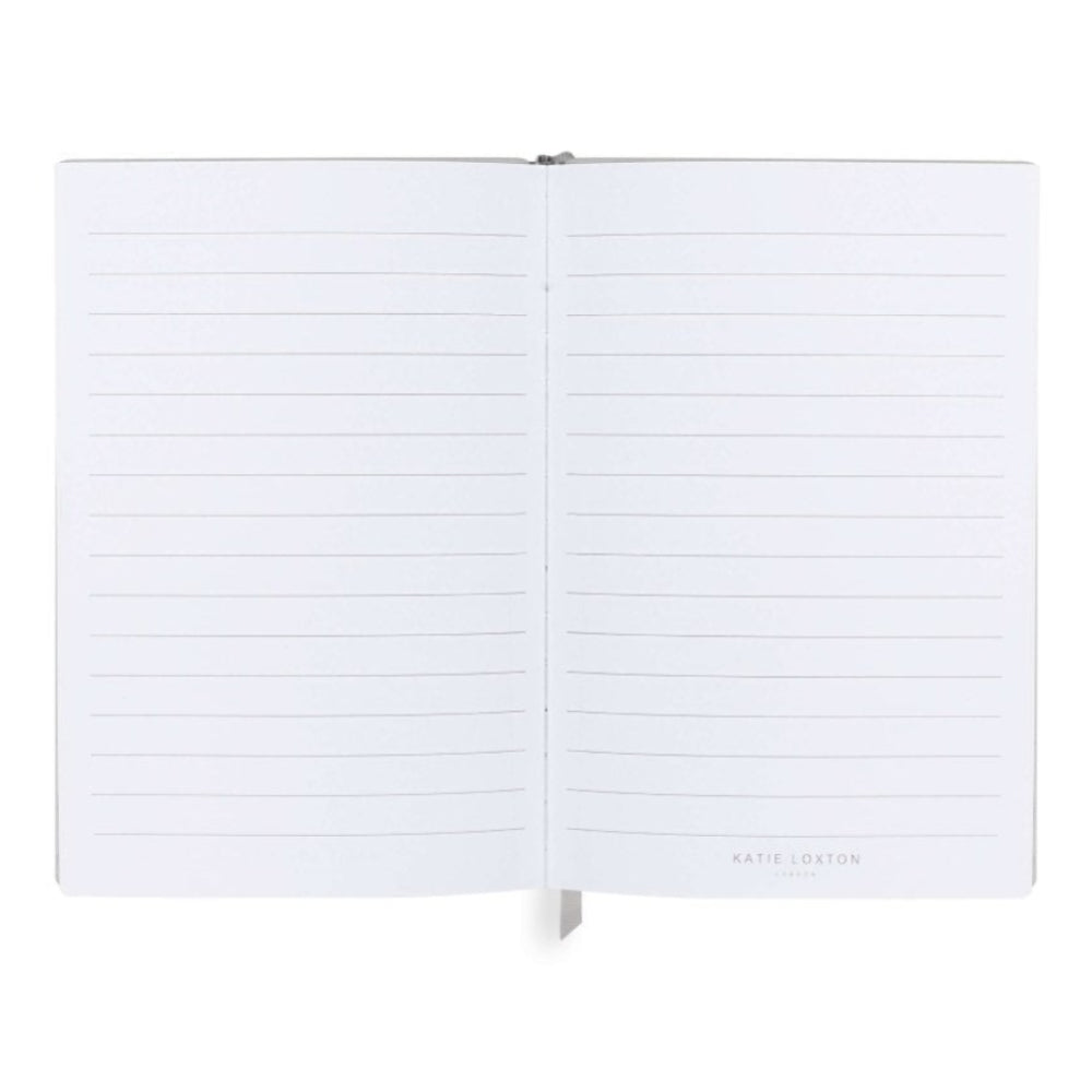 Small Notebook - Dream - Metallic Silver - 18.5x12.5cm