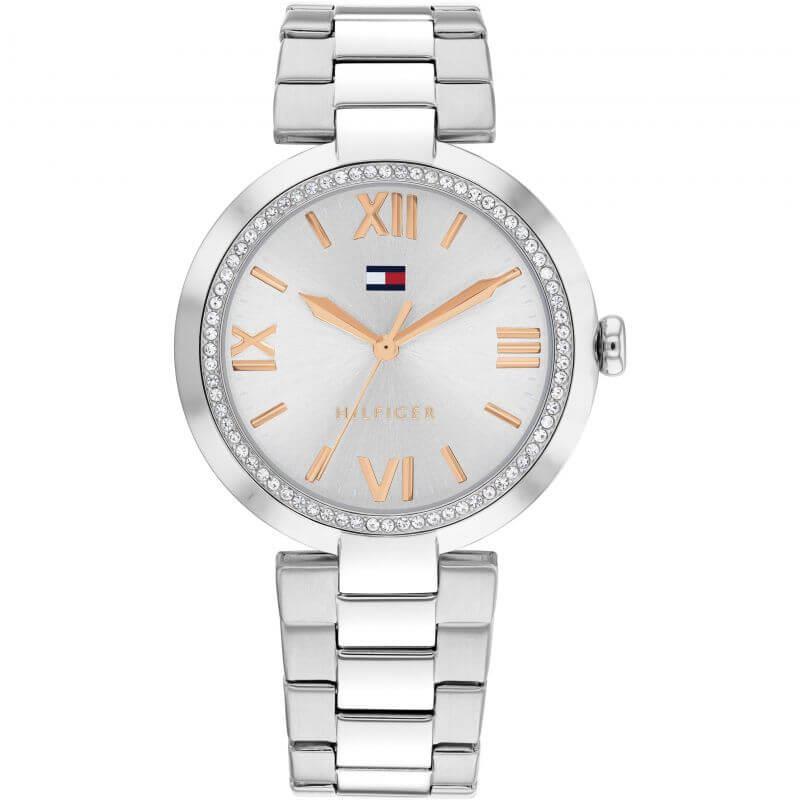 Alice Stainless Steel Strap With Silver Dial Watch