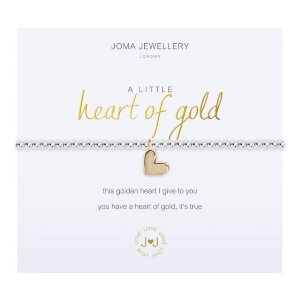 A Little Heart Of Gold Bracelet