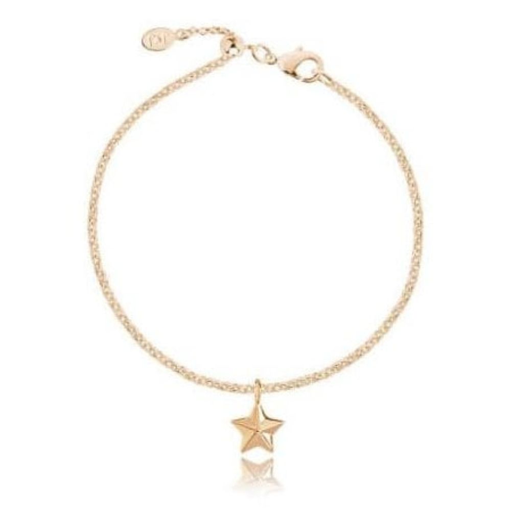 Wish - Star - Yellow Gold Star Charm Bracelet