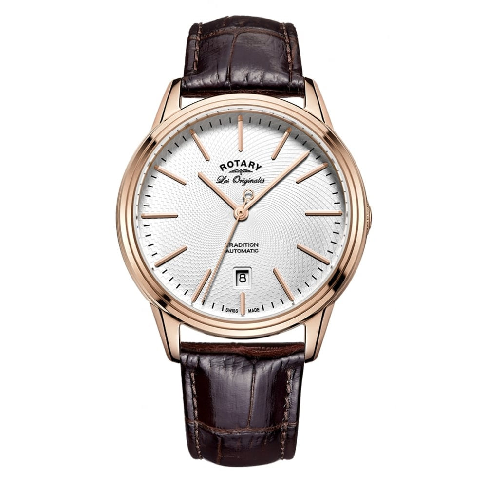 Les Originales Automatic Rose Gold Plated Date Display Watch