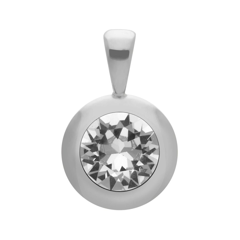 Tondo (S/P) 13mm Crystal Pendant