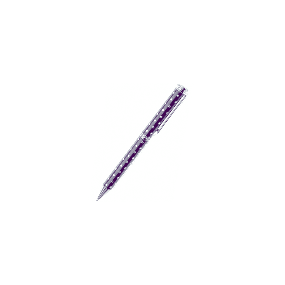 Purple Crystal Ballpoint Pen