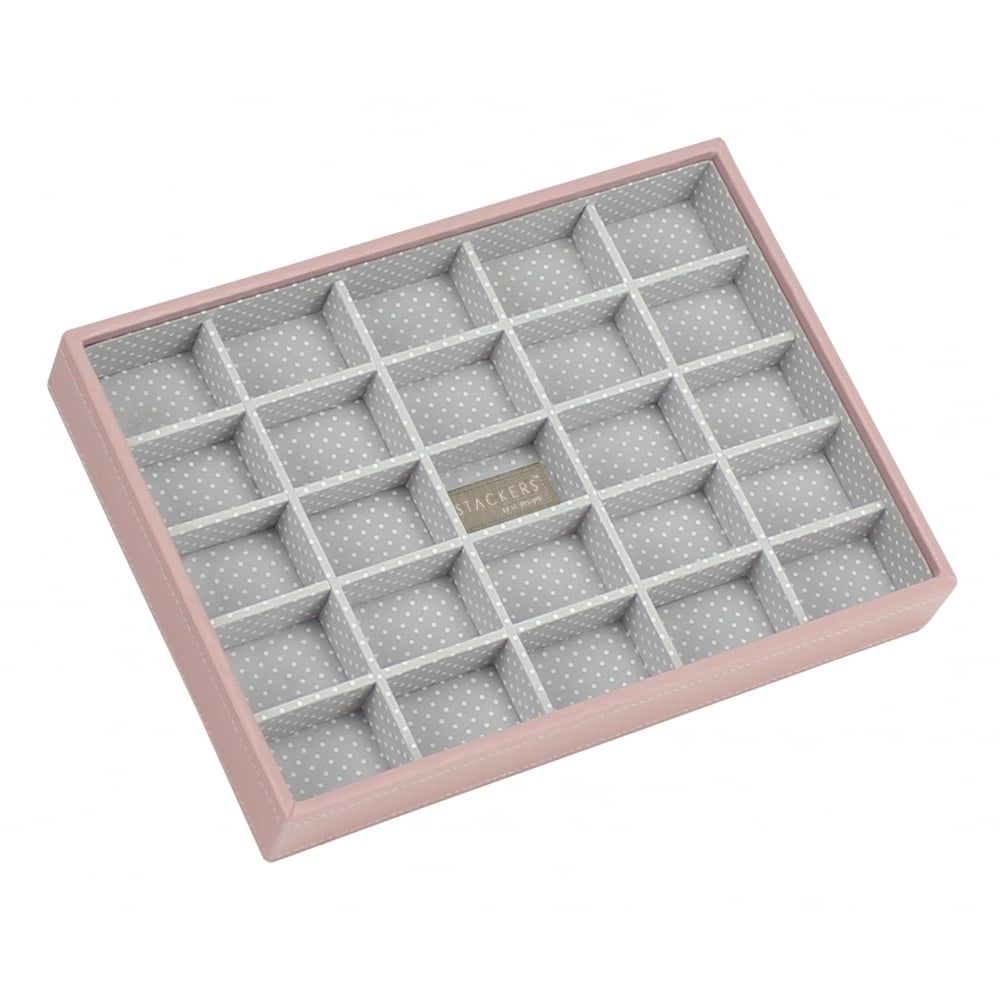 Soft Pink Classic 25 Section Stacker