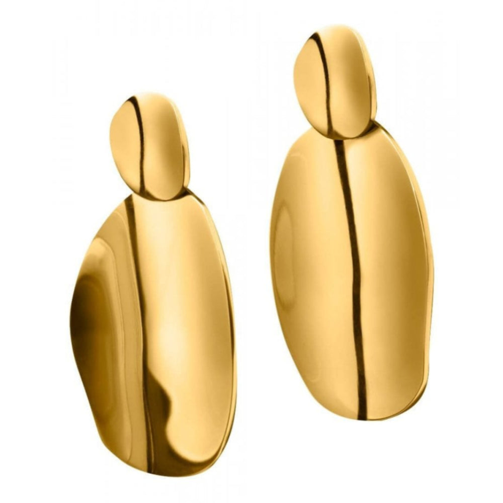 Pebble Earrings Gold