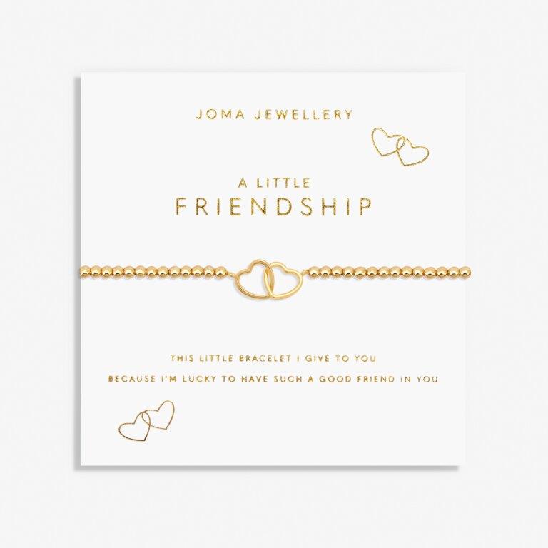 A Little 'Friendship' Gold Plated Bracelet